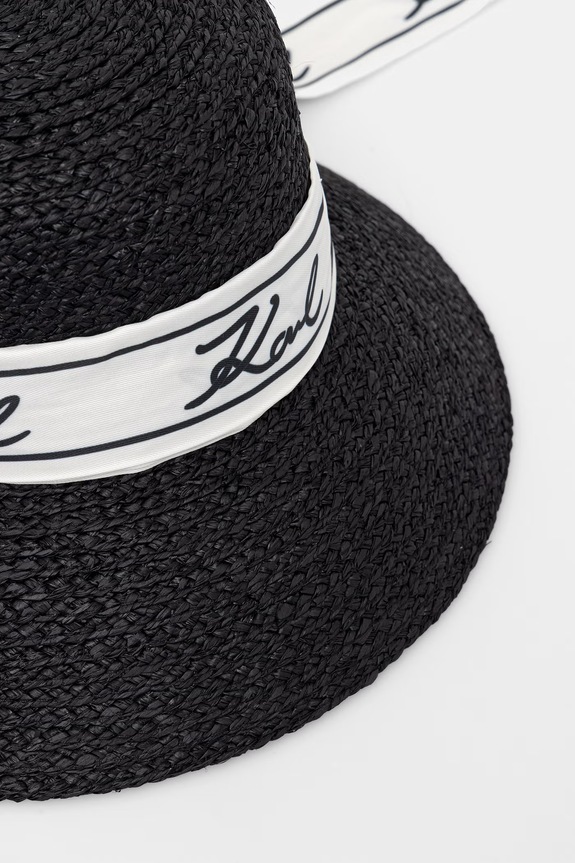 Αξεσουάρ Karl Lagerfeld καπέλο γυναικείο K/SIGNATURE B2W46079 μαύρο