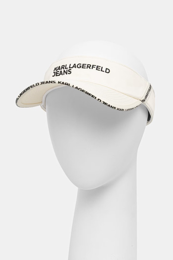 Karl Lagerfeld Jeans daszek aplikacja beżowy B2W33076