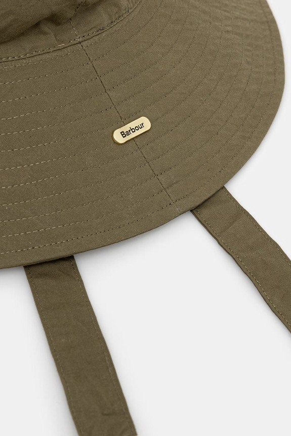 Akcesoria Barbour bucket hat bawełniany damski LHA0621SG71 zielony