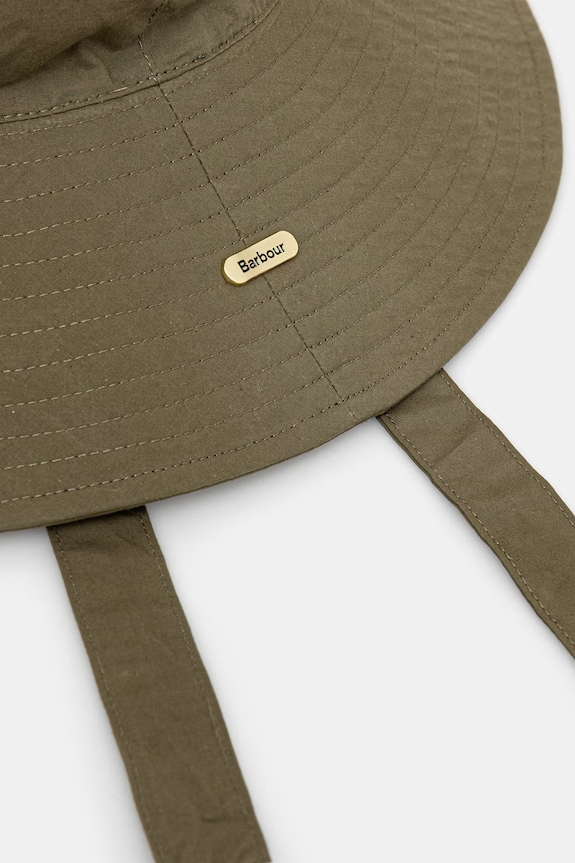 Akcesoria Barbour bucket hat bawełniany damski LHA0621SG71 zielony