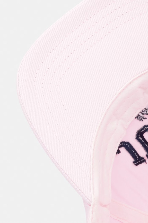 Juicy Couture șapcă pentru femei, din bumbac CREST CAP roz JCAWH126708