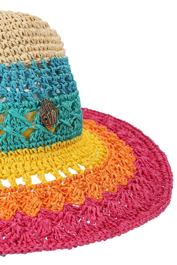 Accessori Kurt Geiger London cappello a tesa larga da donna 5631769609 multicolore