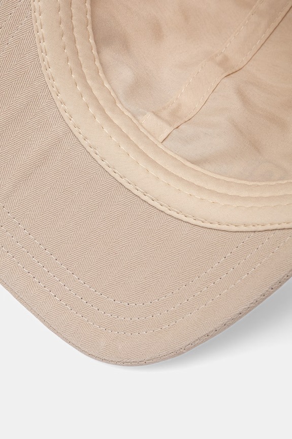 Rip Curl czapka z daszkiem damska bawełniana CAMPUS CAP beżowy 077WHE