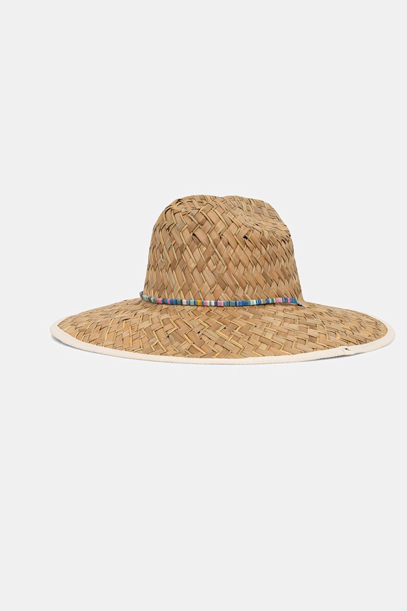 Rip Curl kapelusz słomkowy damski MIXED SURF STRAW SUN HAT beżowy 07NWHE