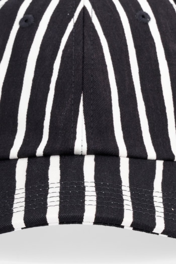 Marimekko czapka z daszkiem damska bawełniana 095594 czarny SS26