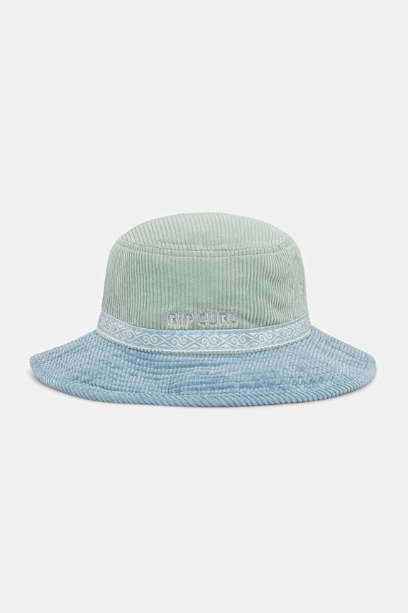 Rip Curl καπέλο bucket γυναικείο κοτλέ τιρκουάζ 06NWHE