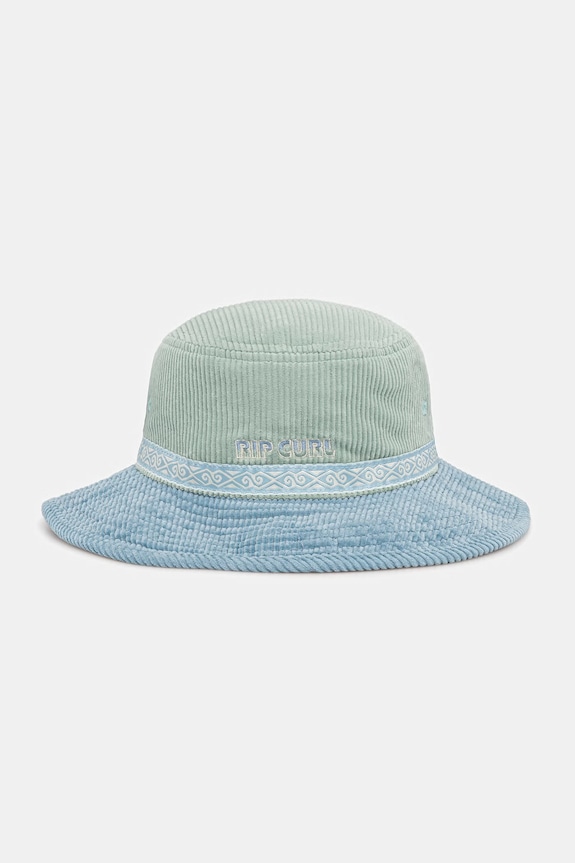 Rip Curl καπέλο bucket γυναικείο κοτλέ τιρκουάζ 06NWHE