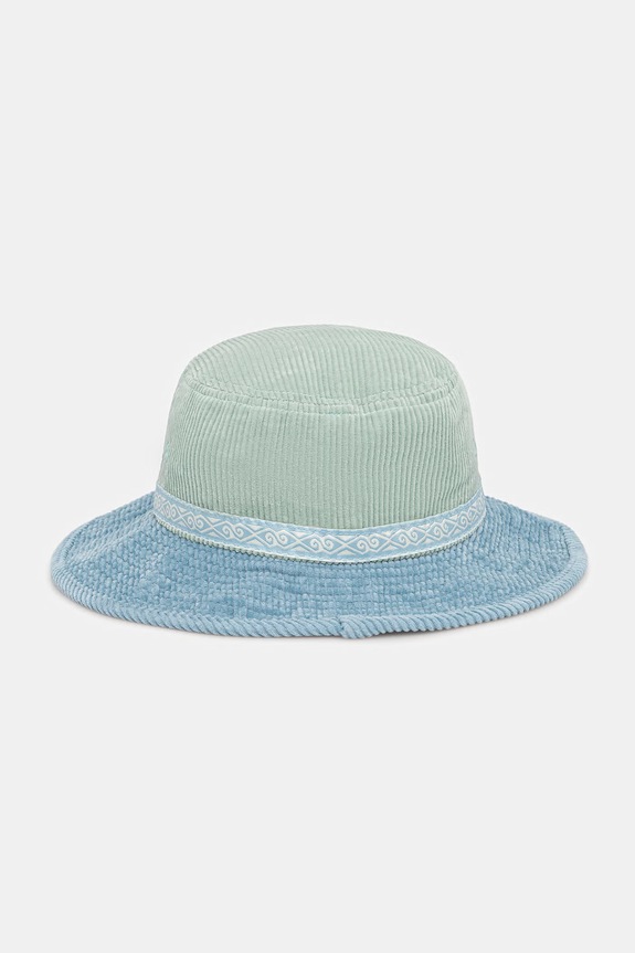 Αξεσουάρ Rip Curl καπέλο bucket γυναικείο κοτλέ 06NWHE τιρκουάζ
