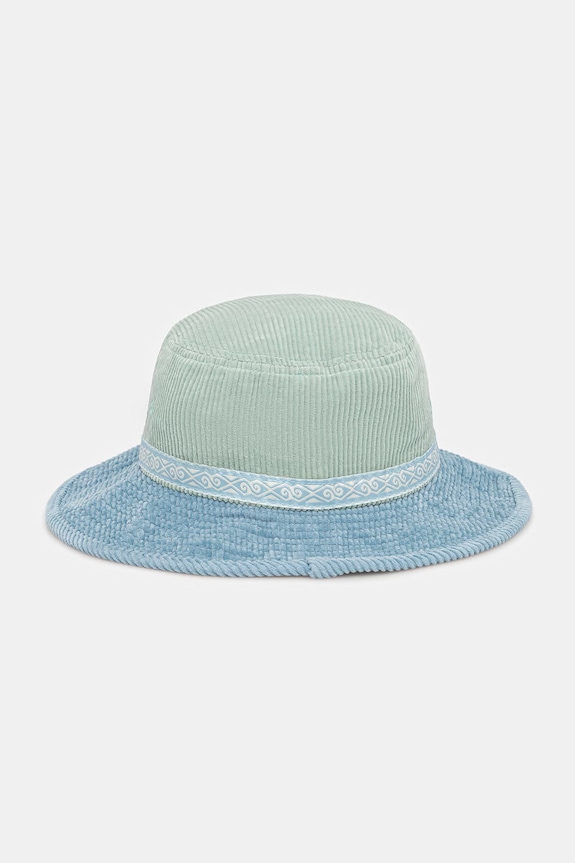 Αξεσουάρ Rip Curl καπέλο bucket γυναικείο κοτλέ 06NWHE τιρκουάζ