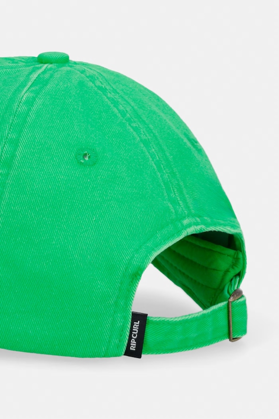 Αξεσουάρ Rip Curl καπέλο με γείσο γυναικείο βαμβακερό 05LWHE πράσινο