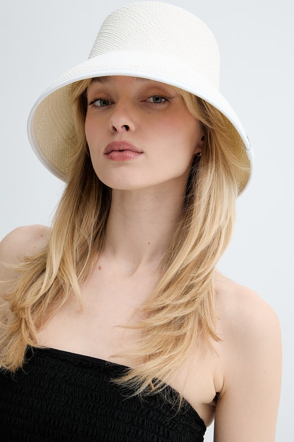 LE SH KA pălărie pentru femei White Bucket bej WhiteBucket
