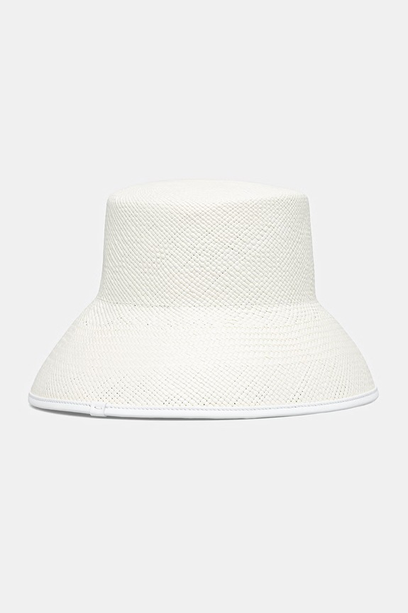 LE SH KA pălărie pentru femei White Bucket WhiteBucket bej SS26