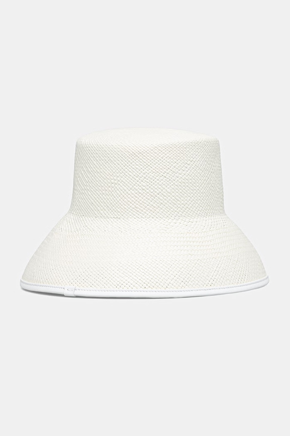 LE SH KA pălărie pentru femei White Bucket WhiteBucket bej SS26