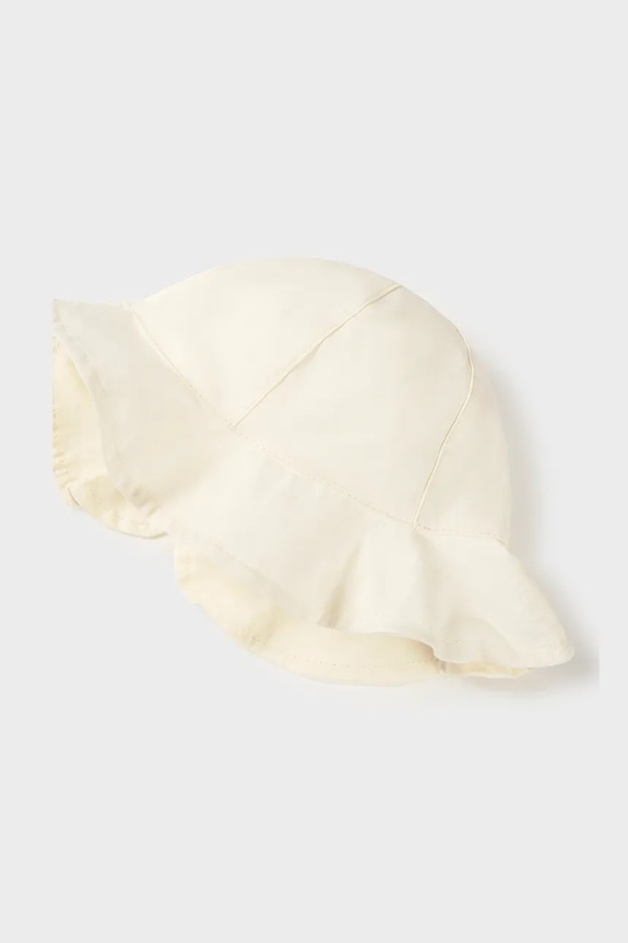 Παιδικό βαμβακερό καπέλο Mayoral 10145.4P.Baby.PPY2 μπεζ SS26