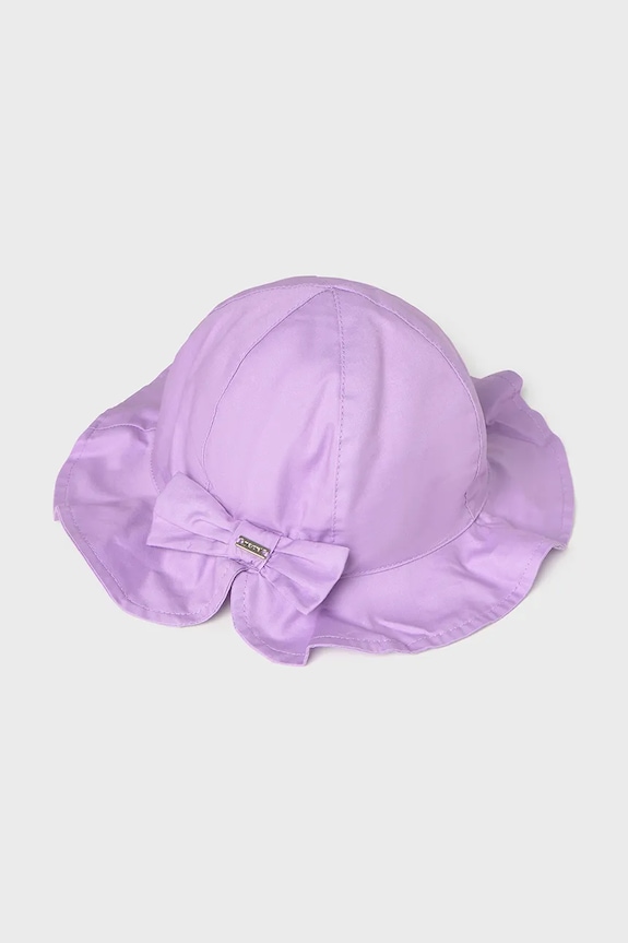 Mayoral pălărie din bumbac pentru copii bumbac violet 10145.4P.Baby.PPY2