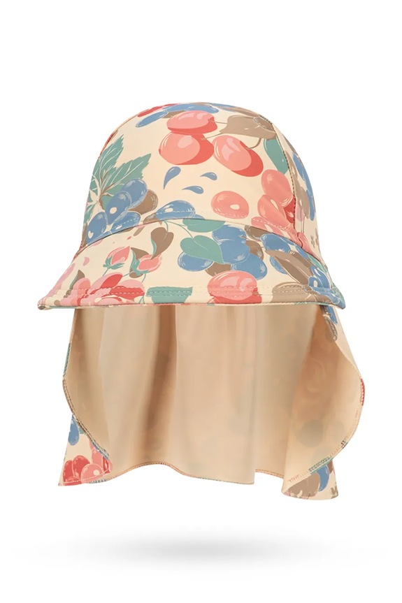 Παιδικό καπέλο μπέιζμπολ Konges Sløjd MANUCA FRILL SUN HAT GRS KS104987.PPY2 πολύχρωμο SS26