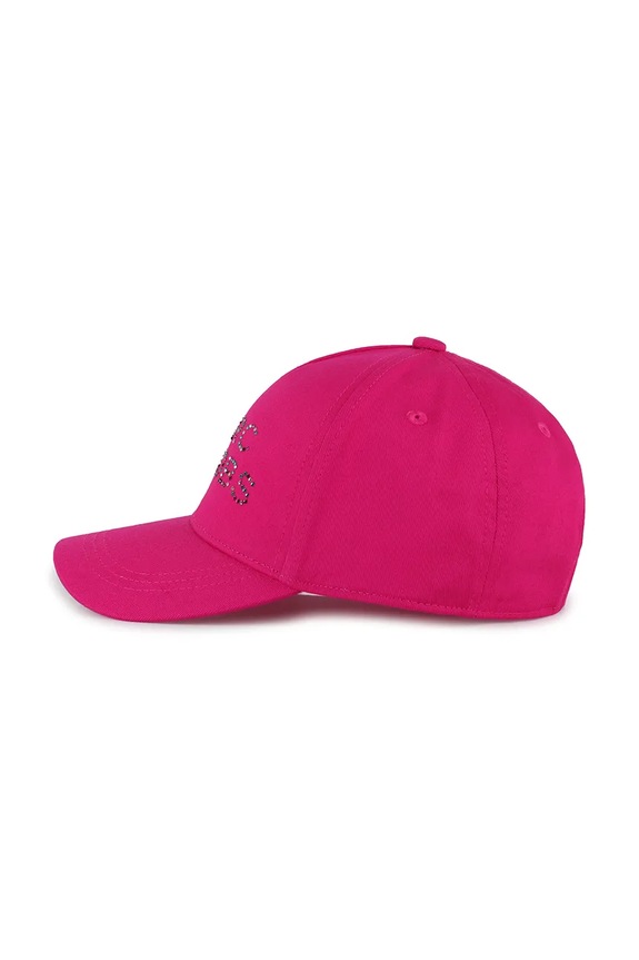 Djevojčice Pamučna kapa sa šiltom za bebe Marc Jacobs W60838 roza