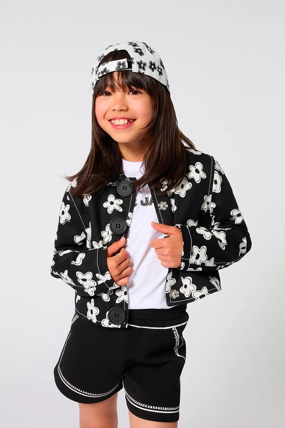 Pamučna kapa sa šiltom za bebe Marc Jacobs W60839