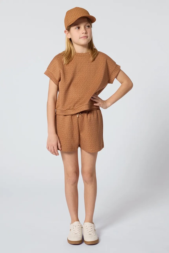 Pamučna kapa sa šiltom za bebe Michael Kors R30624.50.56