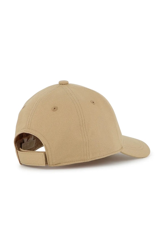 Βαμβακερό καπέλο του μπέιζμπολ Michael Kors R30626.58 καφέ SS26