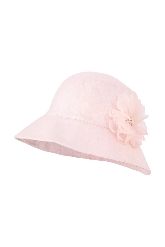 Jamiks kapelusz dziecięcy bawełniany TALIONE TALIONE.Na.glo.JLI147.G różowy SS26