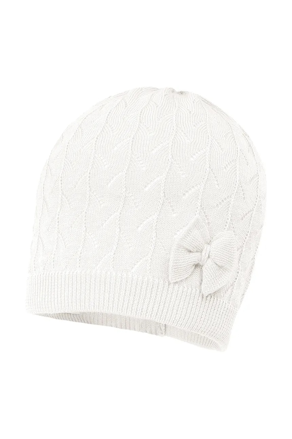 Jamiks beanie kapa za djecu od viskoze YVONNE bijela YVONNE.ba.Na.g.JWI011.G