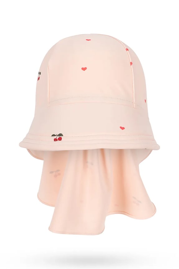 Konges Sløjd καπέλο με γείσο παιδικό MERLE FRILL SUN HAT GRS KS103351.PPY2 ροζ SS26