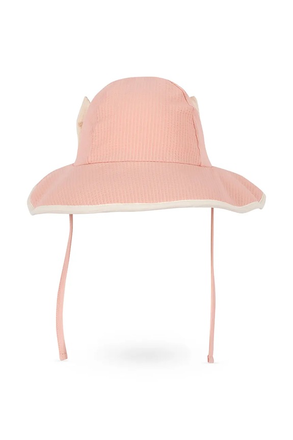 Dziewczynka Konges Sløjd kapelusz dziecięcy BOWIE SWIM HAT GSR KS105594.PPY2 różowy
