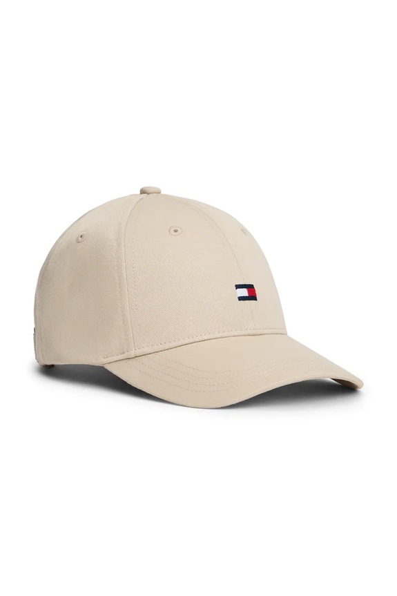 Tommy Hilfiger czapka z daszkiem dziecięca bawełniana KA0KA00025.PPY2 beżowy SS26
