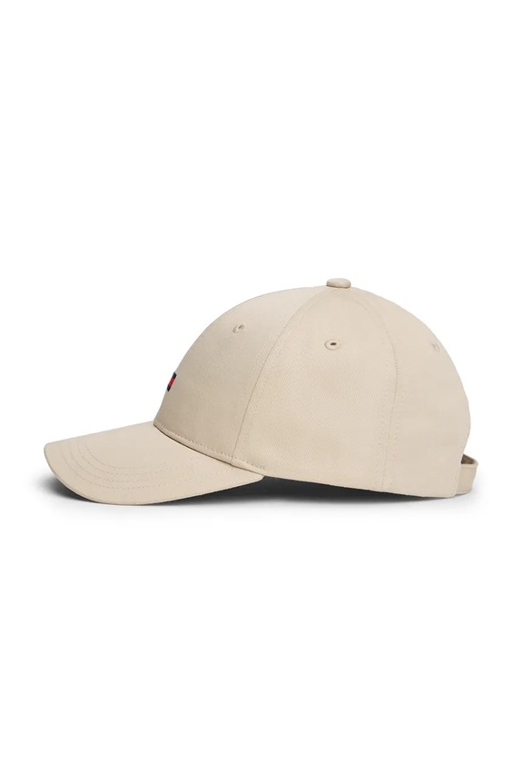 Tommy Hilfiger czapka z daszkiem dziecięca bawełniana beżowy KA0KA00025.PPY2