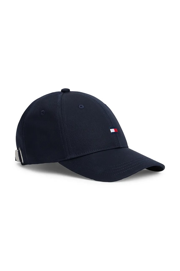 Tommy Hilfiger czapka z daszkiem dziecięca bawełniana KA0KA00025.PPY2 granatowy SS26