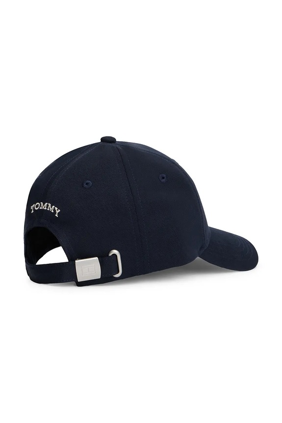 Chłopiec Tommy Hilfiger czapka z daszkiem dziecięca bawełniana KA0KA00025.PPY2 granatowy