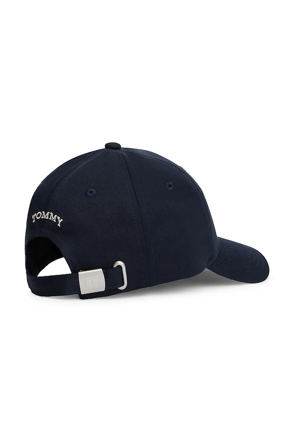 Chłopiec Tommy Hilfiger czapka z daszkiem dziecięca bawełniana KA0KA00025.PPY2 granatowy