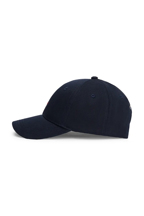 Tommy Hilfiger czapka z daszkiem dziecięca bawełniana granatowy KA0KA00025.PPY2
