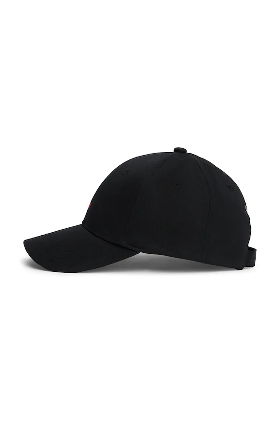 Tommy Hilfiger czapka z daszkiem dziecięca bawełniana czarny KA0KA00025.PPY2