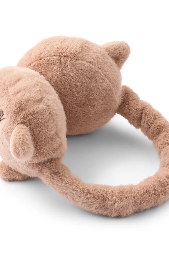 Dječji naušnjaci Liewood Timothy Plush Cat Ear Warmers narančasta LW20807