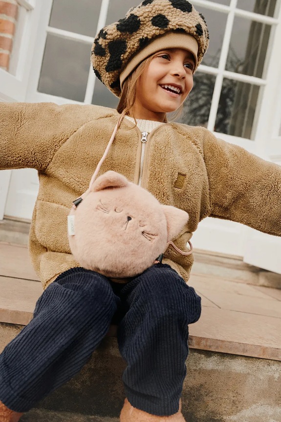 Liewood gyerek sapka Poplar Pile Beret Hat LW20828 bézs