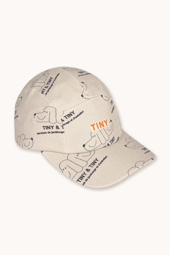 Παιδικό καπέλο μπέιζμπολ Tinycottons TINY & TINY CAP άλλο μπεζ SS26.498