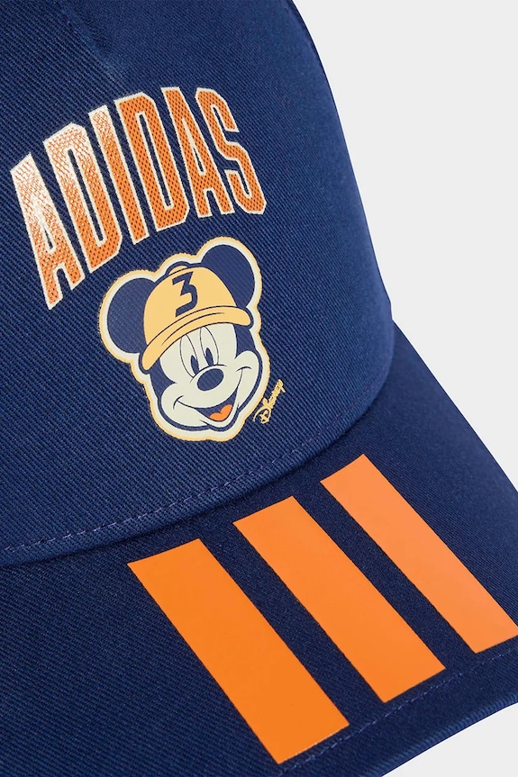 Chłopiec adidas Performance czapka z daszkiem bawełniana dziecięca DISNEY KA9885 granatowy
