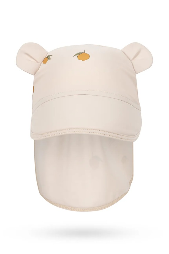 Παιδικό καπέλο μπέιζμπολ Konges Sløjd ASTER BEAR SUN HAT GRS KS104640.PPY2 μπεζ SS26