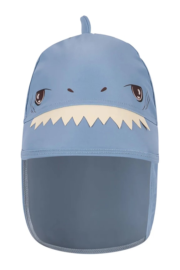 Παιδικό καπέλο μπέιζμπολ Konges Sløjd ASTER SHARK SUN HAT GRS KS104643.PPY2 μπλε SS26
