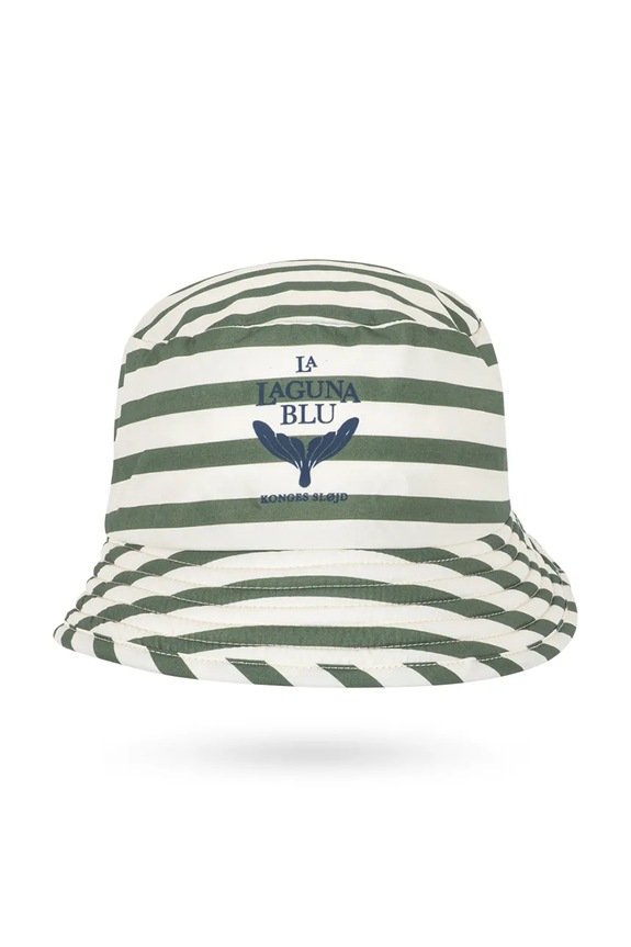 Detský klobúk Konges Sløjd ASNOU BUCKET HAT GRS KS104637.PPY2 zelená SS26