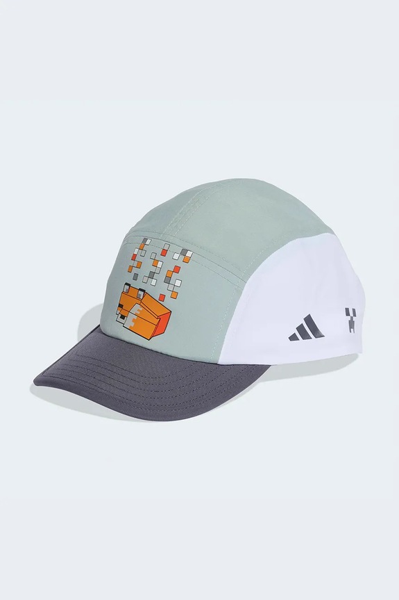 adidas Performance czapka z daszkiem dziecięca Minecraft pozostałe turkusowy KA9883