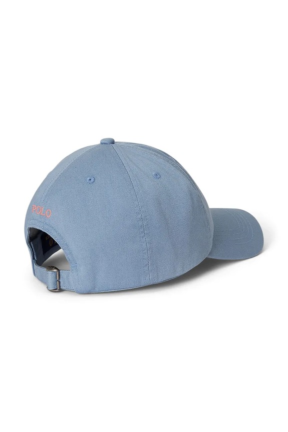 Polo Ralph Lauren czapka z daszkiem bawełniana dziecięca 323785653508 niebieski SS26