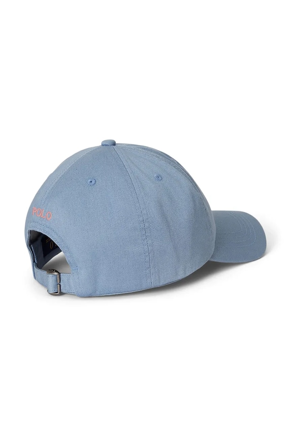 Polo Ralph Lauren czapka z daszkiem bawełniana dziecięca 323785653508 niebieski SS26