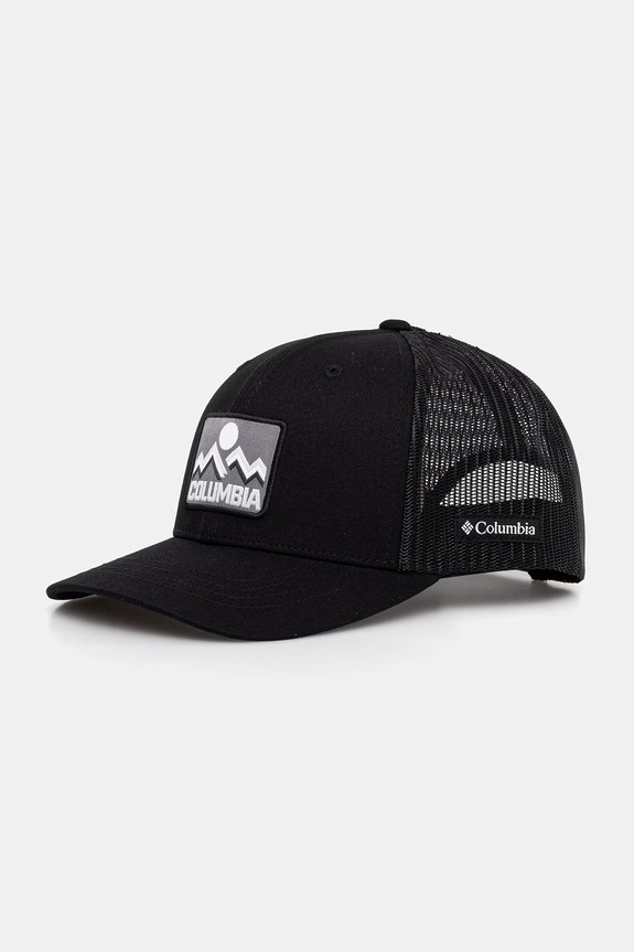 Columbia czapka z daszkiem dziecięca Columbia Youth Snap Back aplikacja czarny 1769681.PPY2