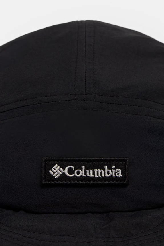 Columbia czapka z daszkiem dziecięca Camp Charlie 2120491 czarny SS26