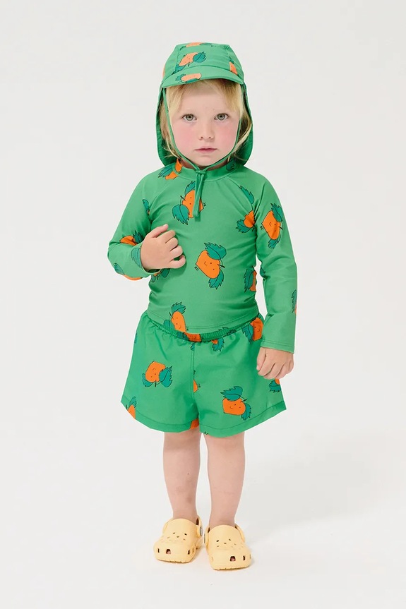 Detský klobúk Bobo Choses Tangerine zelená 126AH013
