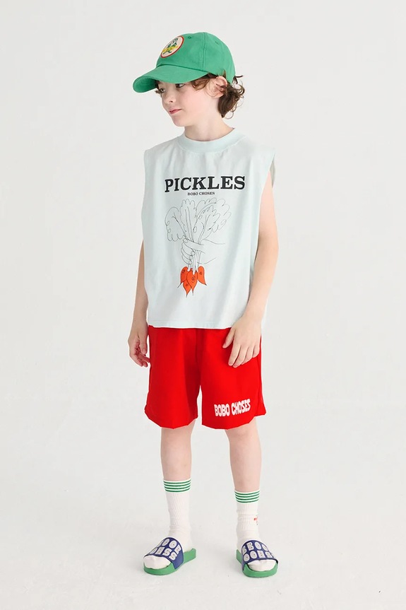 Bobo Choses czapka z daszkiem bawełniana dziecięca Mr Pickles 126AI014