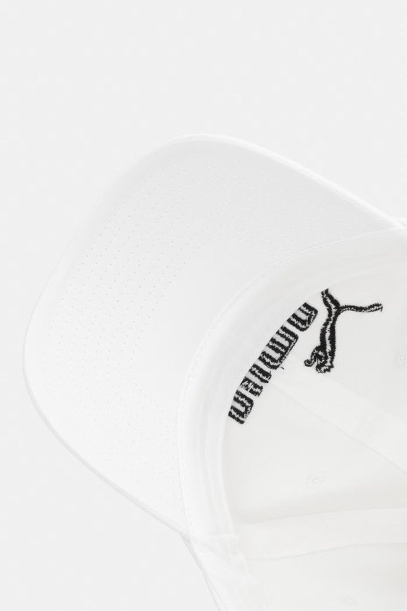 Puma șapcă de baseball pentru copii, din bumbac ESS NO.1 LOGO alb 26853
